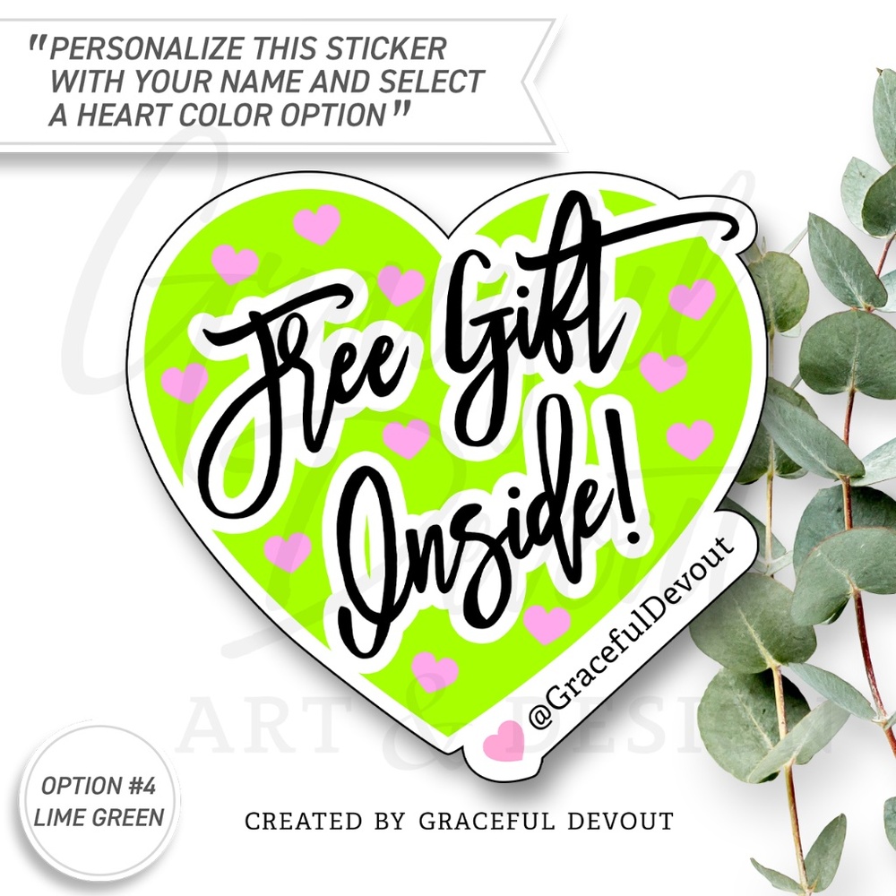 Free Gift Inside! - 2" (inches)(48ct.) Stickers - Picture 5 of 14